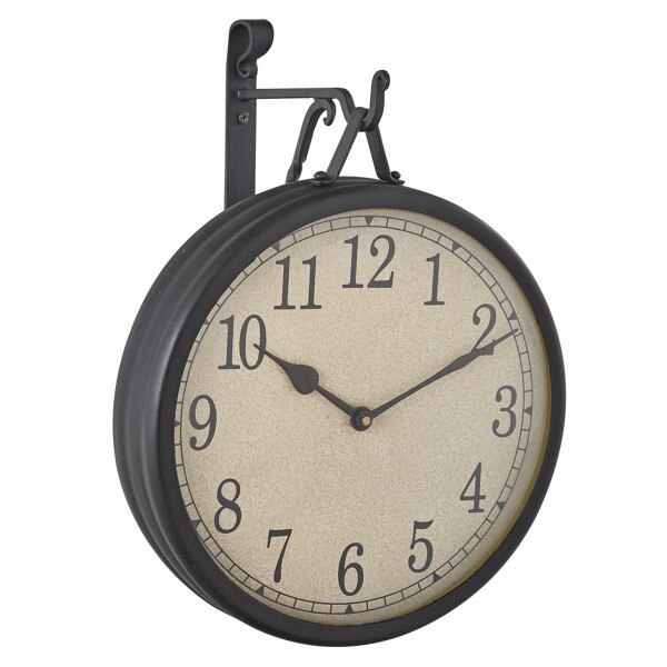 Hanging Clock with Iron Hook Park Designs